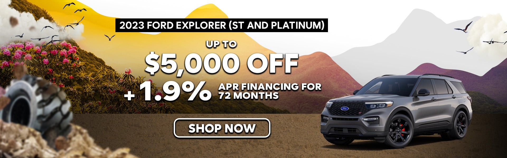 2023 Ford Explorer ST and Platinum Special Offer